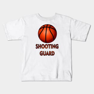 Basketball Shooting Guard Kids T-Shirt